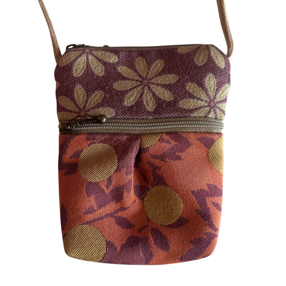 Maruca Mixed Print Small Crossbody Bag Womens Multicolor Boho Purse Handbag